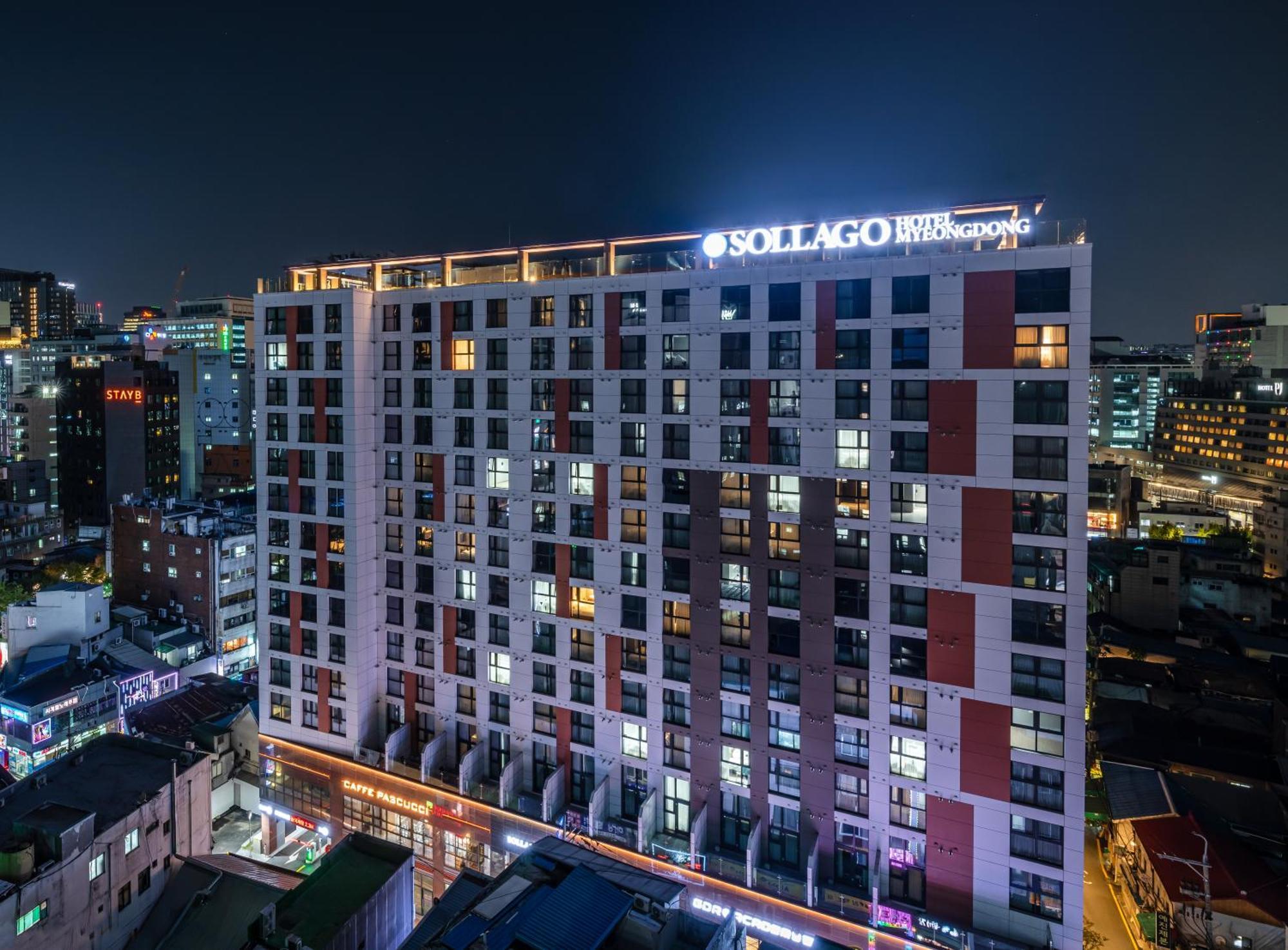Sollago Myeongdong Hotel & Residence Seúl Exterior foto